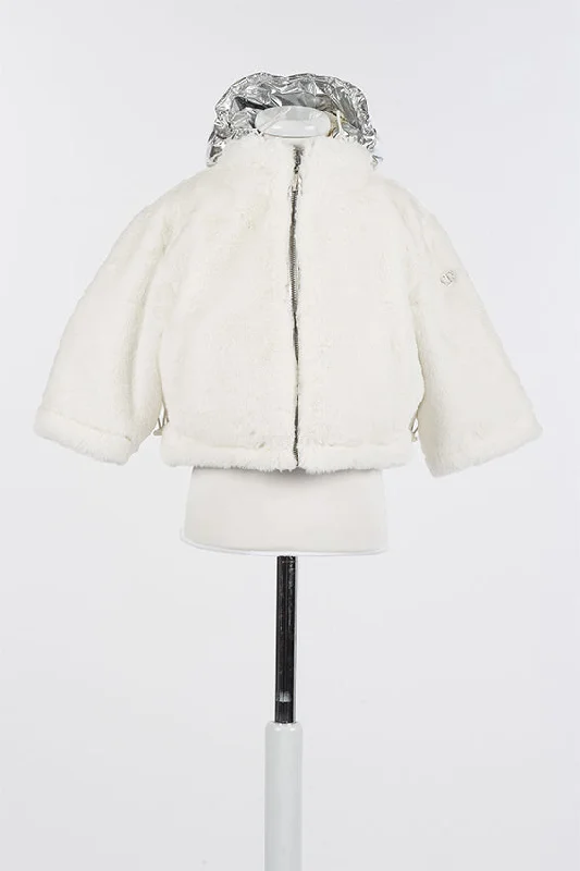 TWINSET JACKET REVERSIBLE WITH FUR 2 IN 1 COAT