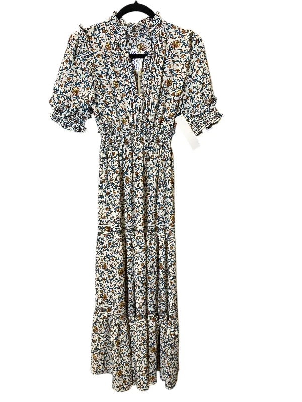 Dress Casual Maxi By Max Studio In Floral Print, Size: Xs