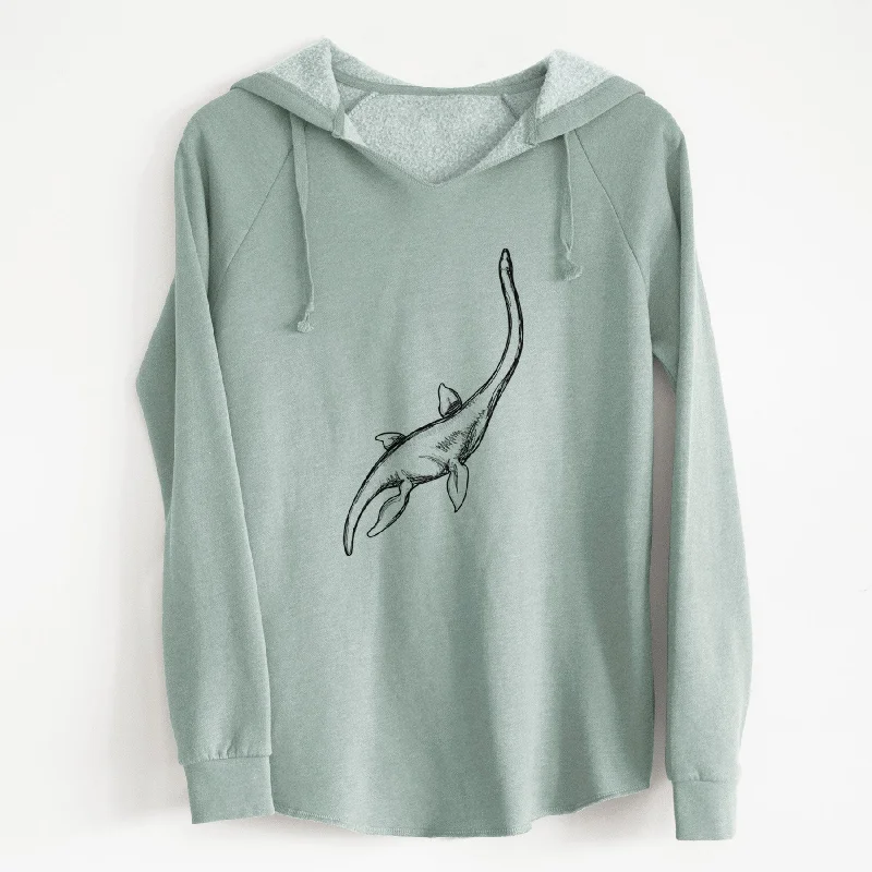 Plesiosaur - Plesiosaurus Dolichodeirus - Cali Wave Hooded Sweatshirt