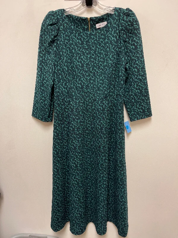 Dress Casual Maxi By Calvin Klein In Green, Size: S