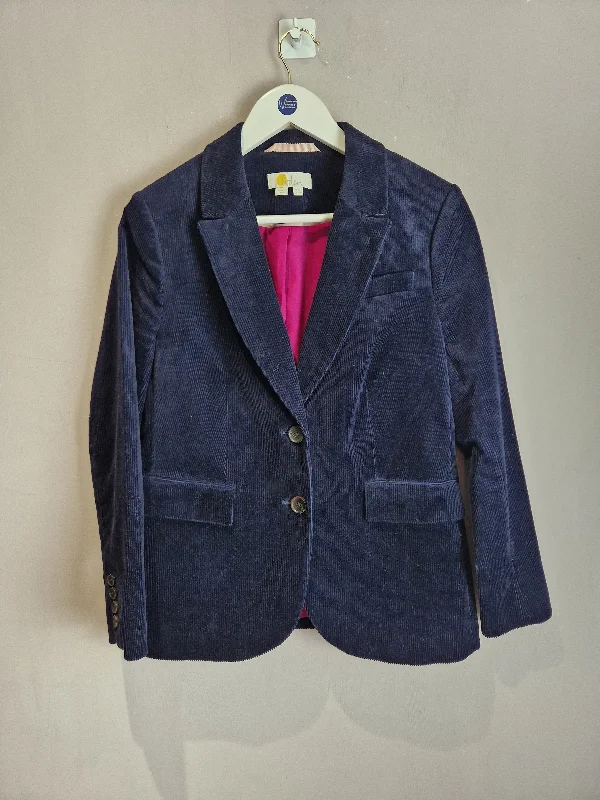 Boden navy corduroy blazer - size 12 petite