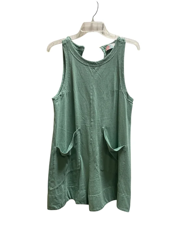 Romper By Free People In Green, Size: S