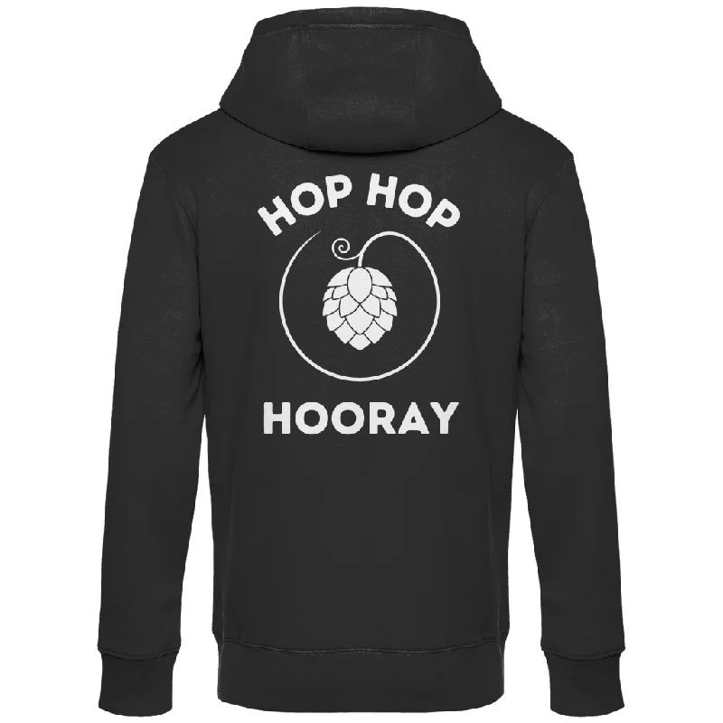 Premium Hoodie "Hop Hop Hooray" (Backprint)