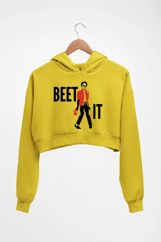 Dwight Schrute Crop HOODIE FOR WOMEN