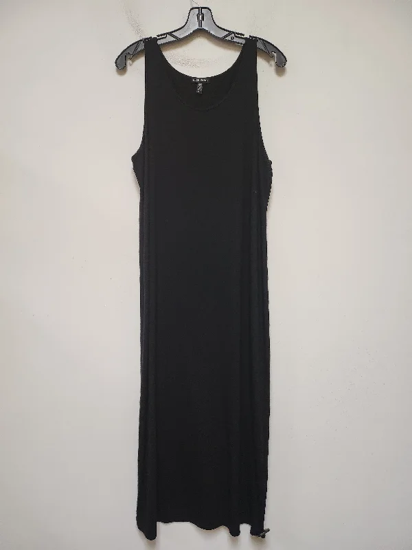 Dress Casual Maxi By Eileen Fisher In Black, Size: Xl